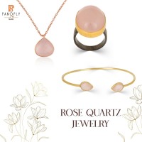 Radiating Elegance and Love: Explore our Exquisite Rose Quartz Jewelry